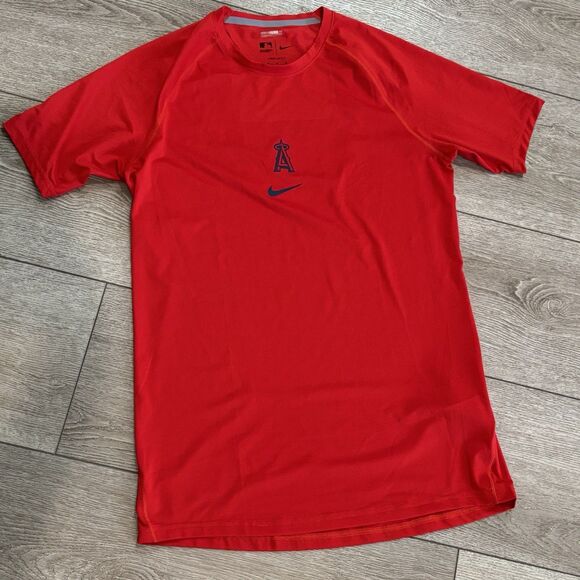 Los Angeles Angels Anaheim Nike Dri Fit Team Issue Men’s Medium Workout Athletic - Picture 1 of 7